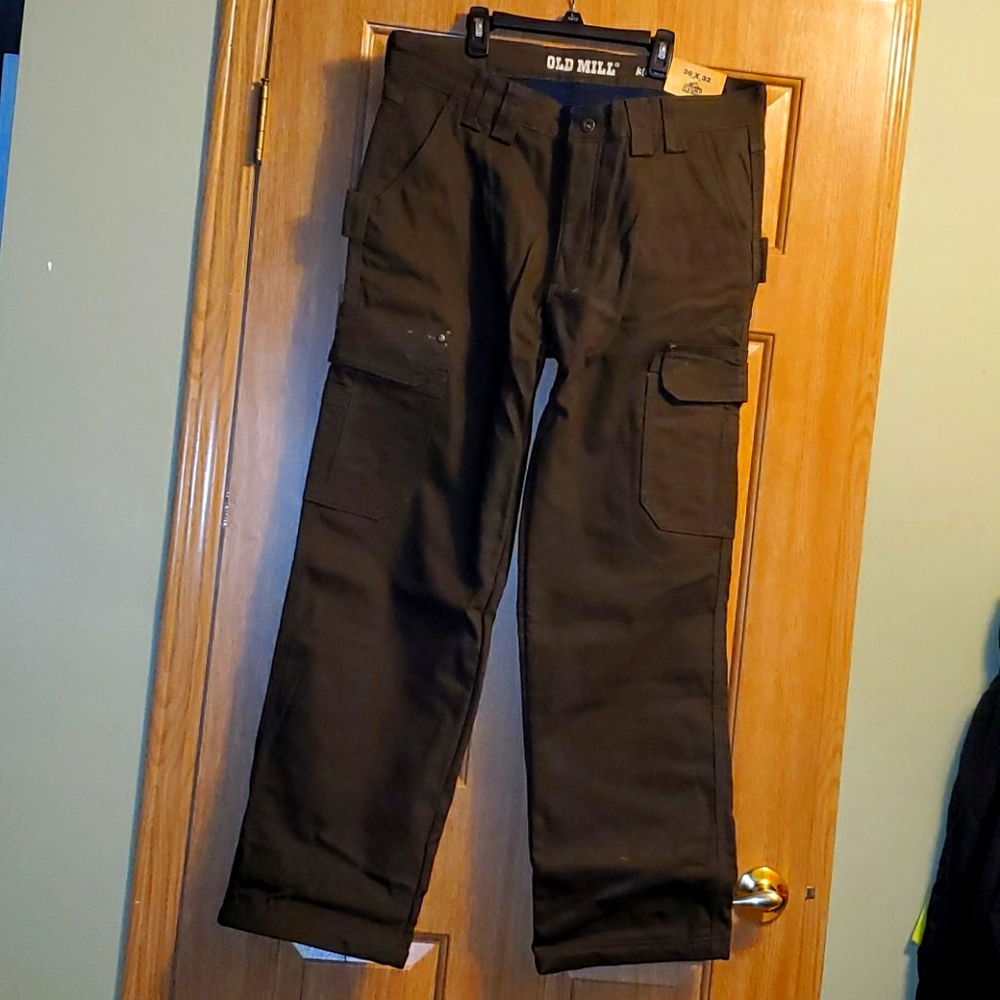 Fleece Lined Work Pants